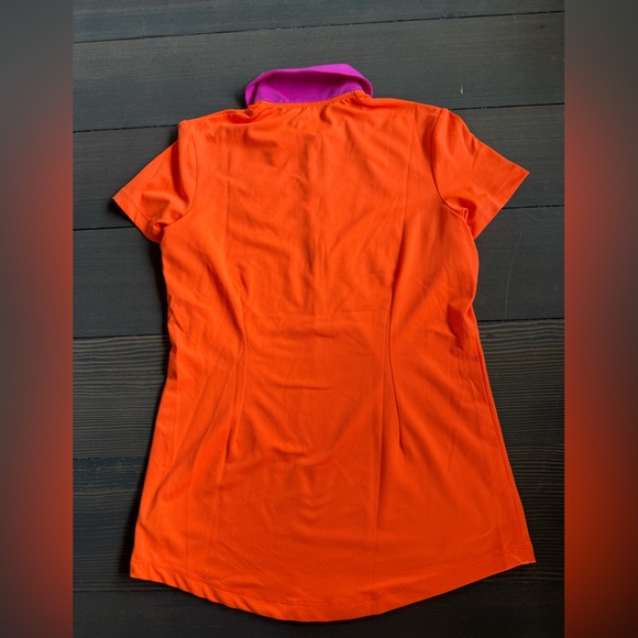 Pebble Beach golf links JOFIT GOLF POLO ORANGE SIZE SMALL - Picture 7 of 7